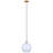 Breece 1 - Light Gold Sphere Pendant