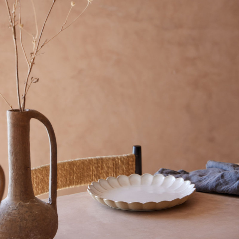 Dinner Plate, Sable White
