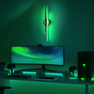 Shoji 1 -Light Dimmable LED Vanity Light