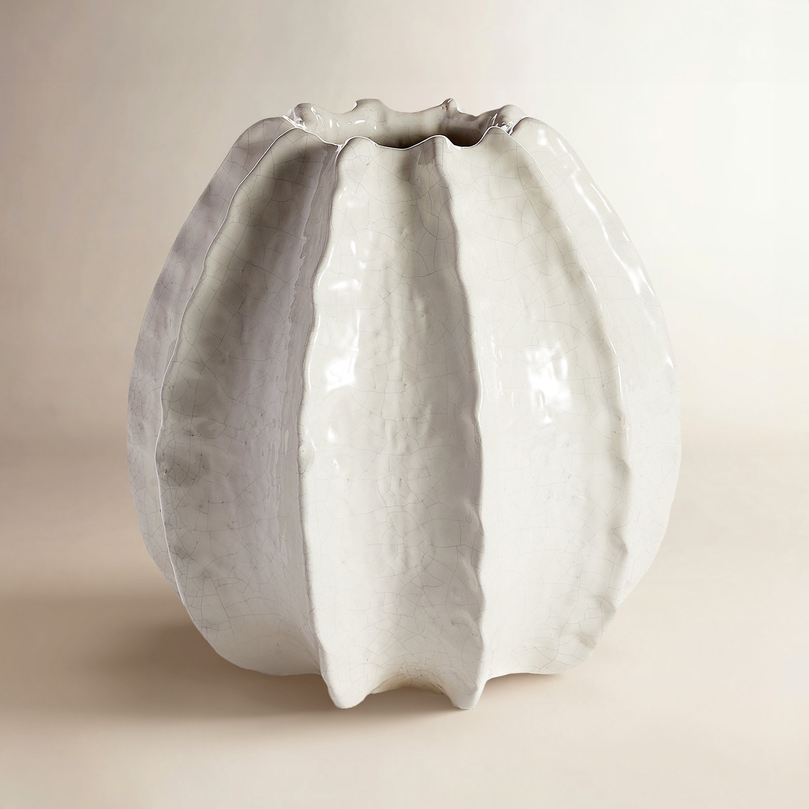 Chenery Ceramic Pot Planter, 8" H x 9.50" W x 9.50" D
