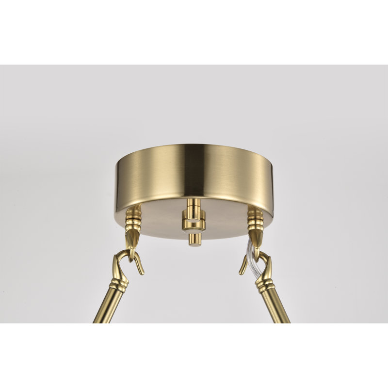 Luminaire suspendu moderne unique à 3 lumières
