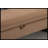 Treyton Velvet Upholstered Storage Bench,Bedroom Bench,entryway bench With Gold Metal Trim Strip-491540430