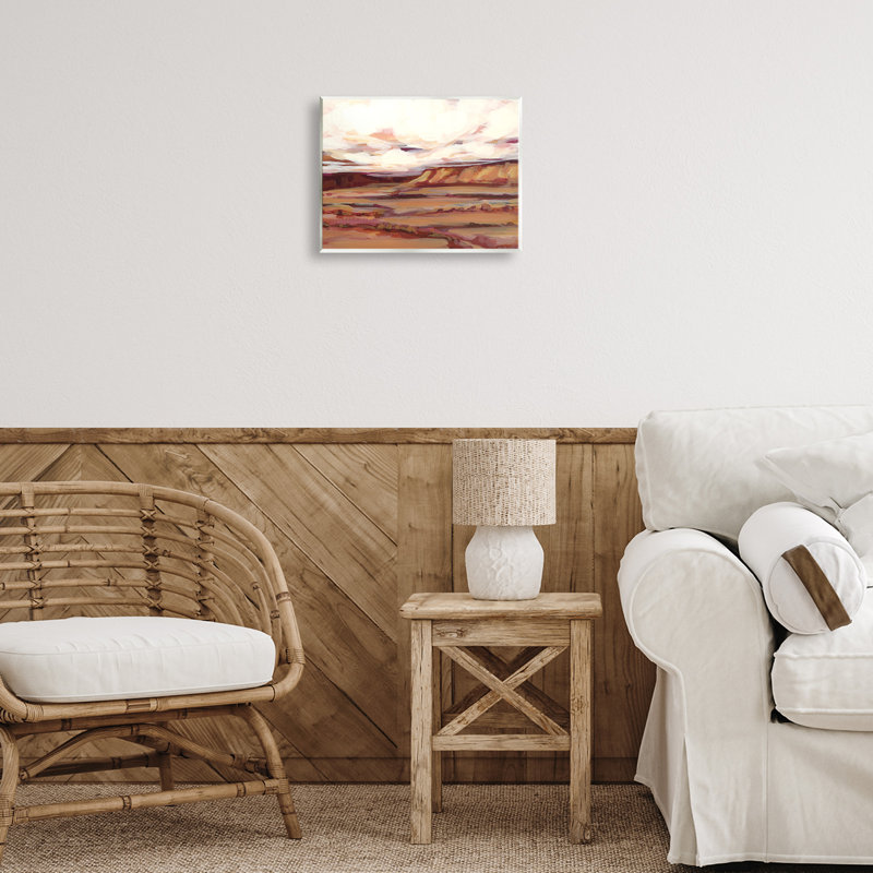 Art mural mauve Mesa par Haley Knighten