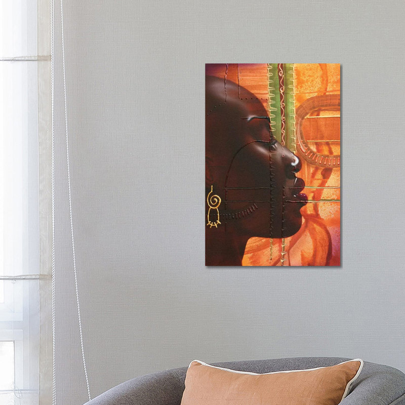 «Dark and Lovely» par Fred Odle, impression sur toile tendue, H 26 po x l 18 po x 1,5 po