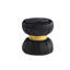 Tabouret l 15,4 po contemporain, noir-807732702