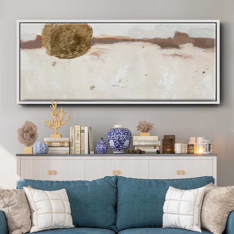 Winter Medallion IV- Framed Canvas