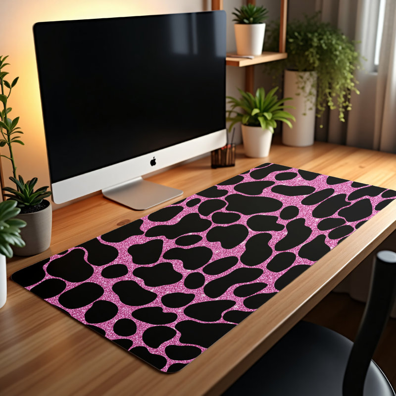 Polyester Desk Pad, 14.4x12.1
