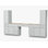 Meuble-lavabo double Disar