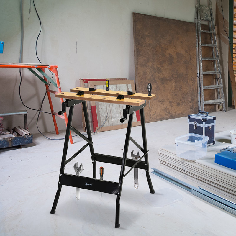 Livingon 23.75'' W Manufactured Wood Top Workbench