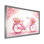 Bonbon, croisières roses, vélo I - reproduction sur toile