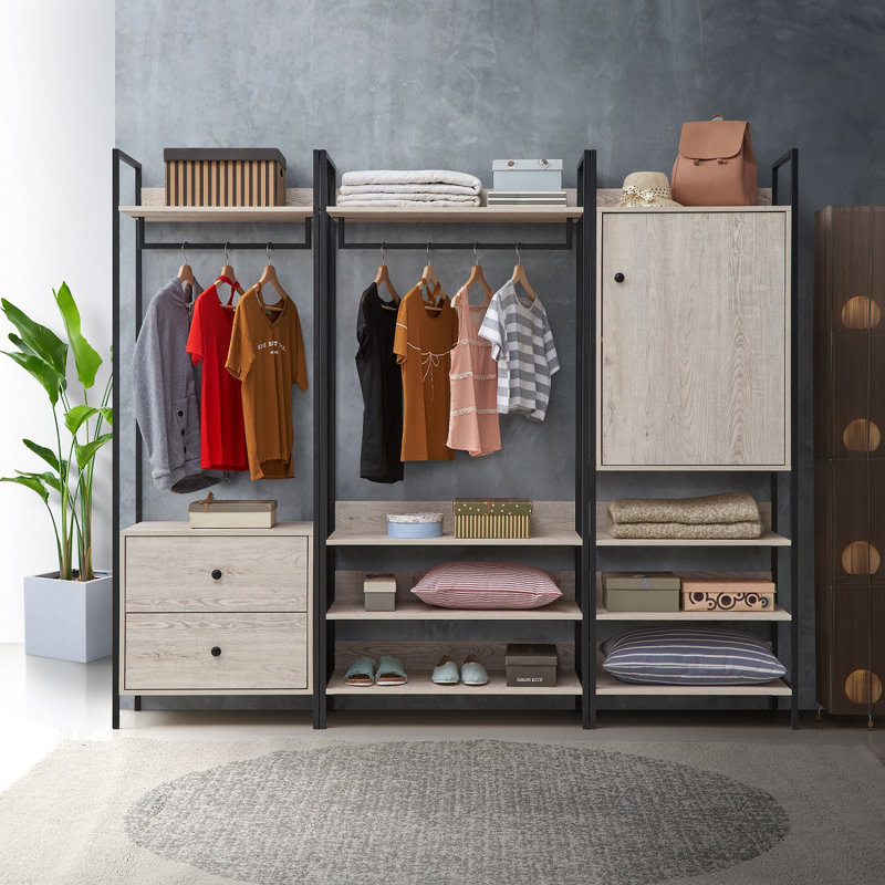 Guidi Closet System, Light Brown