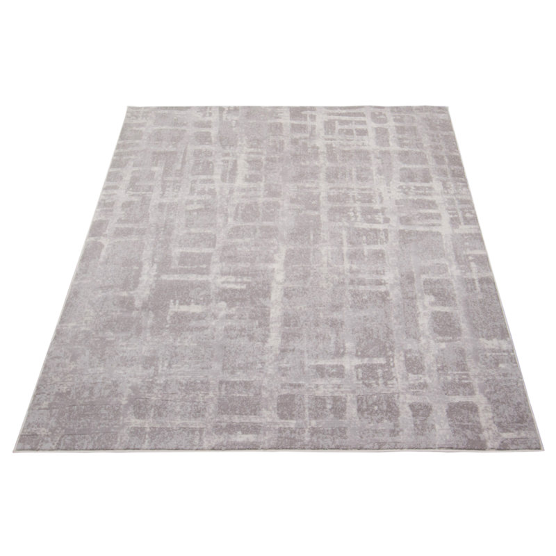 Tapis gris clair Artra, Rectangle 3 pi 11 po x 5 pi 7 po