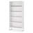 70.87" 5-Tier White Heavy Duty Bookshelf Library Organizer For Living Room, Office, Bedroom