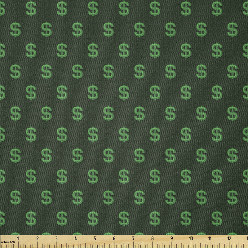 Destynie Monetary Sign of USA Multi-Purpose Fabric