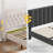 Velvet Tufted Upholstered Platform Bed with Charging Station (Beige, Queen Size)-822808538-822808541