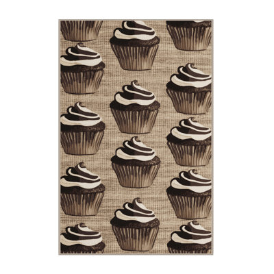  Washable Hostess cupcakes Desserts Area Rug