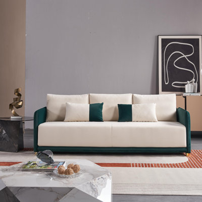 Burny 85.8'' Velvet Sofa