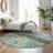 Premium Machine Washable Cerrito AMF605 Blue Rug-105155927