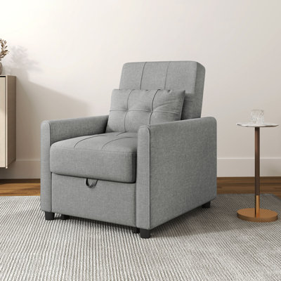Munirah 69cm Upholstered Futon