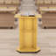 Podium en bois 46 po avec roues-93830550