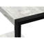 2 tables de bout en stratifié gris et métal noir, pour une utilisation flexible dans une chambre ou un salon