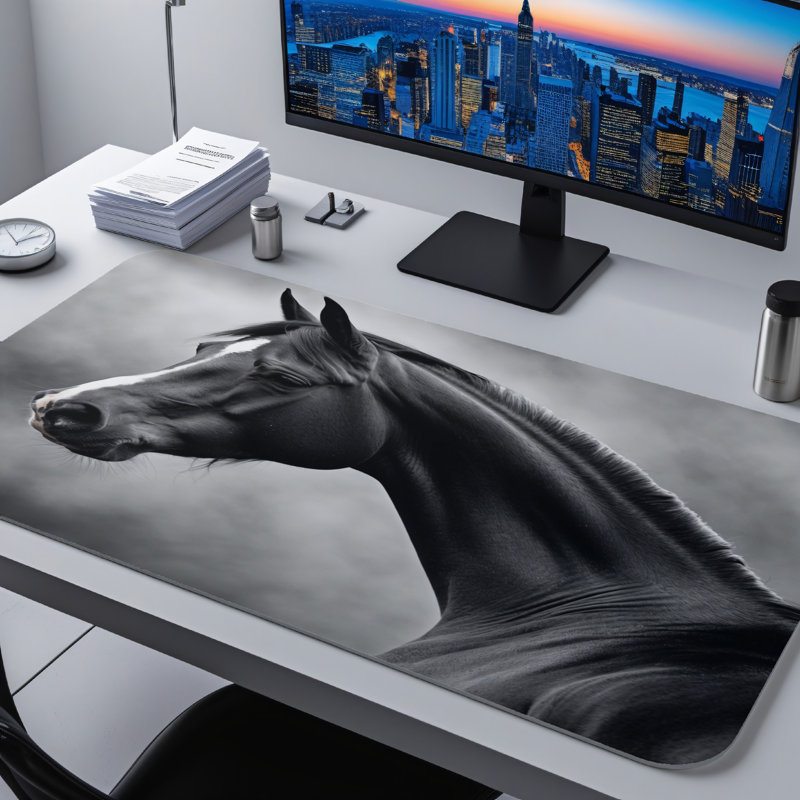 Polyester Desk Pad, 14.4x12.1