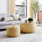 Round Storage Ottoman