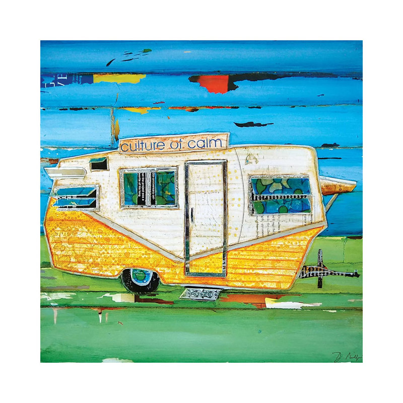 Oceanfront Property by Danny Phillips - Wrapped Canvas Gallery-Wrapped Canvas Giclée, 30.48 cm H x 30.48 cm W