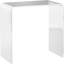 Table d'appoint en acrylique transparent Clear Waterfall