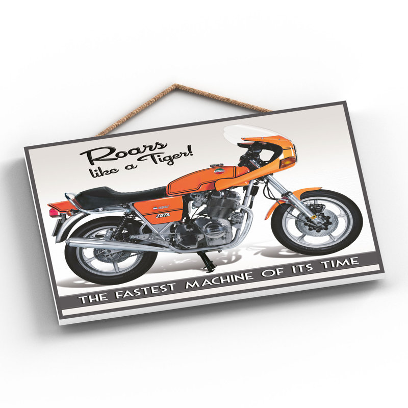 Fastest Machine Of Its Time - Print on MDF