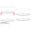Bac de rangement rond 2PK