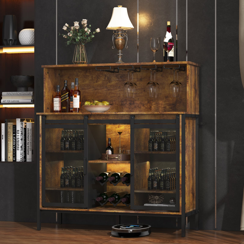 Up your drinking game with the Hippeastrum wine cooler, Rustic Brown