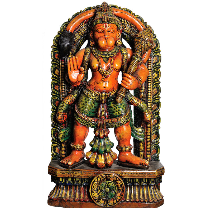 Hanuman debout