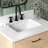 Tidworth 30'' Solid Wood Single Bathroom Vanity with 1.5'' Carrara Quartz Top-1783562412-1798531870