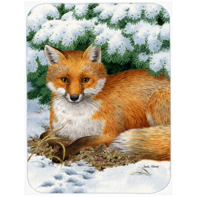 Fox Glass Cutting Board