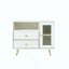 Modern Adjustable Makeup Vanity Desk with LED Mirror & Lights, Retractable Dressing Table with Storage Drawers Cabinet & Built-in Power Outlet for Bedroom-529673430