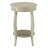 ACME Aberta Accent Table, Antique White-1138689394