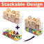 Boîte de rangement en plastique et espace de rangement pour garde-manger Clearesp