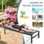 Chaise longue simple inclinable 60,5 po Arinn-270012962