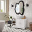 Miroir mural unique de forme irrégulière en bois-1502245464-1502245460