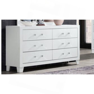 6-Drawer Scandi-Minimalist Storage Dresser