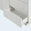 Armoire de rangement moderne 55,1 "avec 2 portes, 3 tiroirs et rangement spacieux-129098845