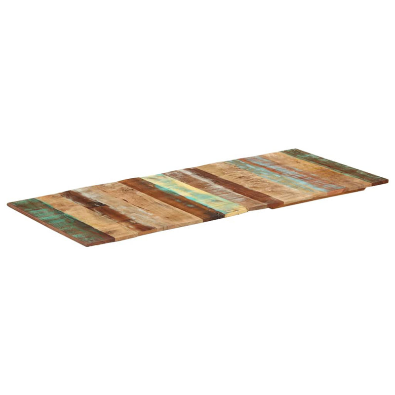 Plateau de table rectangulaire en bois massif 23,6 x 55,1 po Vidaxl