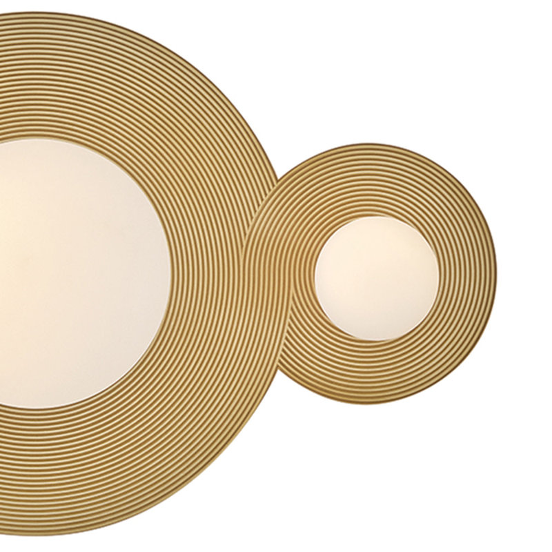Hinkley Rhea Bathroom Vanity Light, Heritage Brass