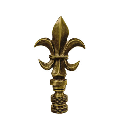 Faîteau de lampe fleur de lis