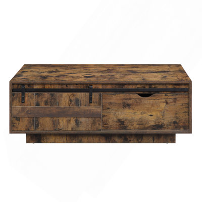 Coffee Table Bellarosa Rustic Oak Finish.