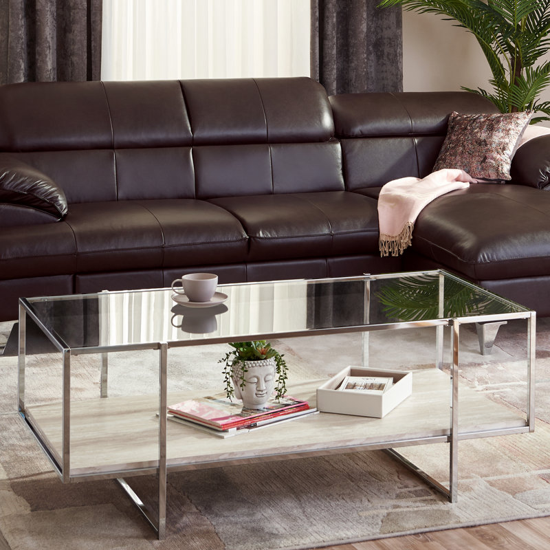 Cagle Sled Coffee Table with Storage