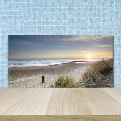 50cm W x 100cm L Glass Peel and Stick Panel