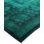 Overdyed Hand-Knotted Wool Modern-Contemporary Green Area Rug 10' 1" x 13' 8"
