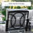 Argyri 5-Person Swivel Rocking Powder Coated Steel Patio Conversation Set-110429546